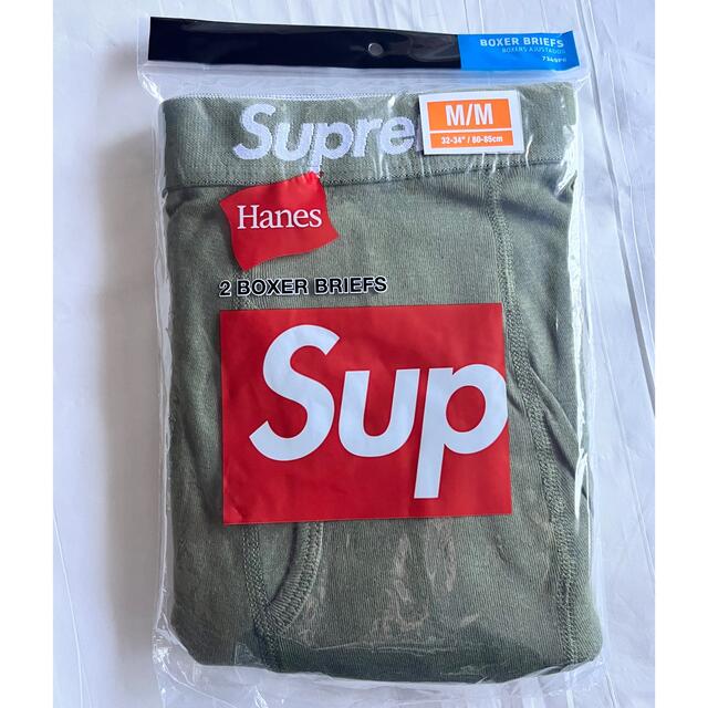 Supreme(シュプリーム)のSupreme×Hanes Boxer Brief Mサイズ メンズのアンダーウェア(ボクサーパンツ)の商品写真