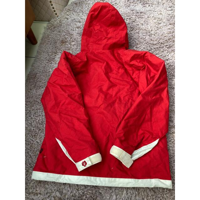Body Glove(ボディーグローヴ)のスノーボードウェアジャケット上着のみ9号赤×白パイピング スポーツ/アウトドアのスノーボード(ウエア/装備)の商品写真