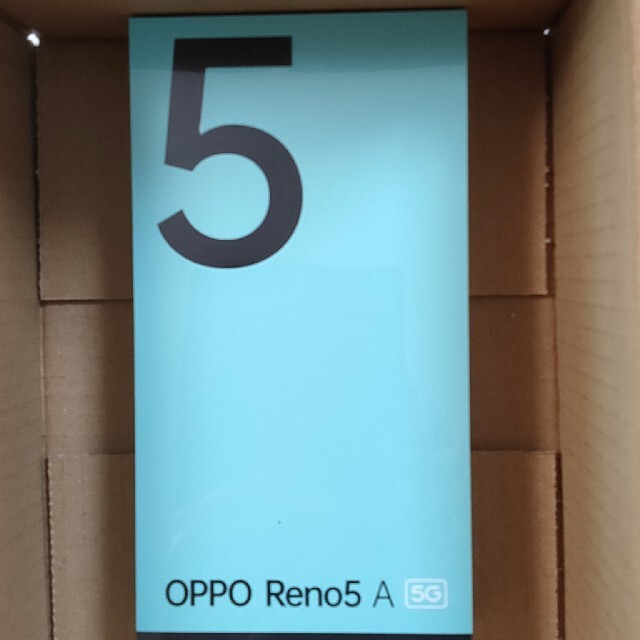 OPPO Reno5 A SIMフリー　DSDV　デュアルSIM　 ブラック 2