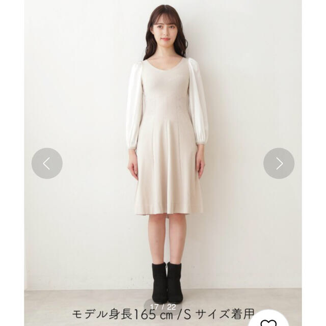 JILL by JILLSTUART(ジルバイジルスチュアート)のJILL by JILLSTUART 10レングスバリエーションニットワンピース レディースのワンピース(ひざ丈ワンピース)の商品写真