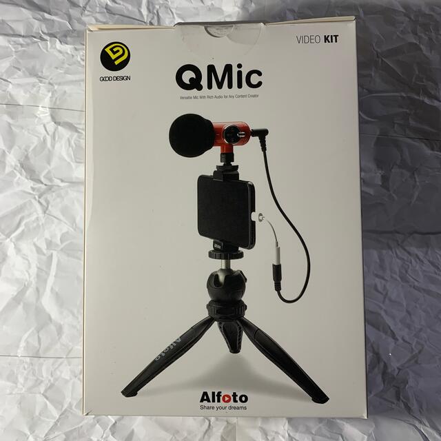 【Q Mic】Alfoto YouTube撮影用マイク（ASMR可）