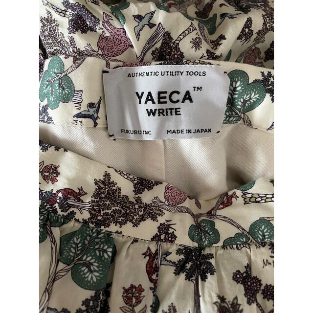 YAECA(ヤエカ)の専用！YAECA ヤエカWRITEライン リバティ タックキュロット レディースのパンツ(キュロット)の商品写真