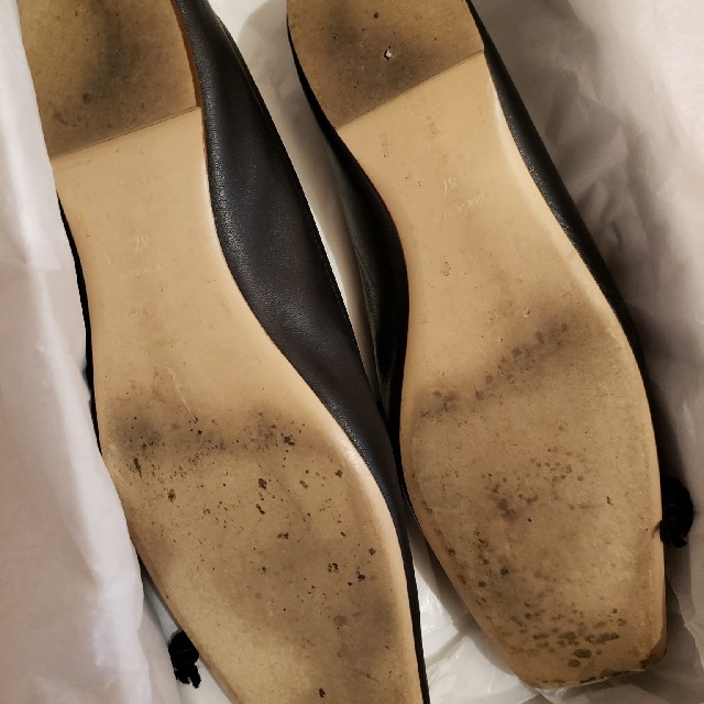 PELLICO(ペリーコ)の専用　IPPICHIC　ブラックバレーシューズ レディースの靴/シューズ(バレエシューズ)の商品写真