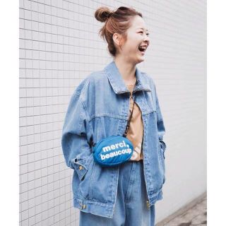 mercibeaucoup - メルシーボークー うしろまえデザイン Gジャンの