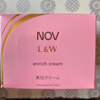 ノブ(NOV)のノブ l&w エンリッチクリーム 医薬部外品    (フェイスクリーム)