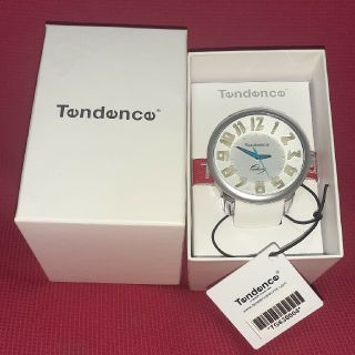 TENDENCE ファンタジー　腕時計　シルバー×ホワイト　ユニセックス　蓄光