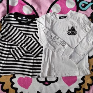 エクストララージ(XLARGE)のXLARGE kids エクストララージキッズ　ロンT  2枚セット　110cm(Tシャツ/カットソー)