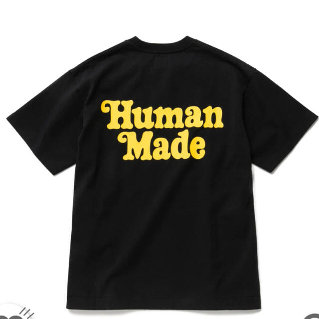 Tシャツ/カットソー(半袖/袖なし)VICK T-SHIRT  HUMAN MADE  XLサイズ　ブラック
