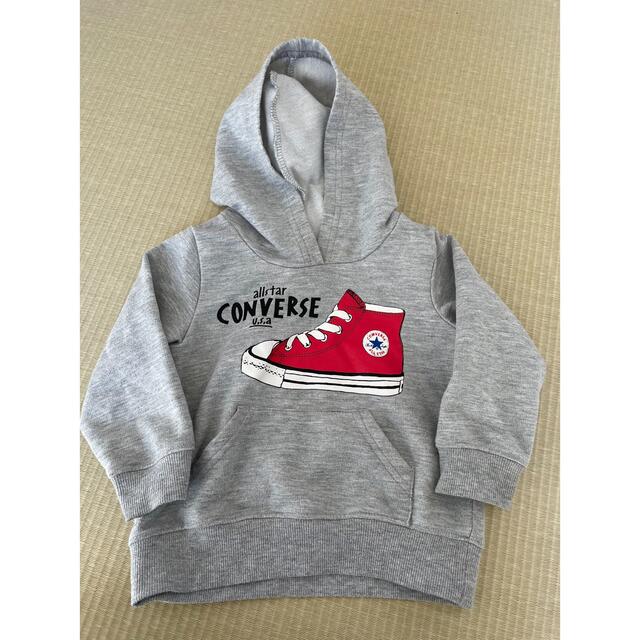 CONVERSE(コンバース)のコンバース　スウェットパーカー キッズ/ベビー/マタニティのキッズ服男の子用(90cm~)(Tシャツ/カットソー)の商品写真