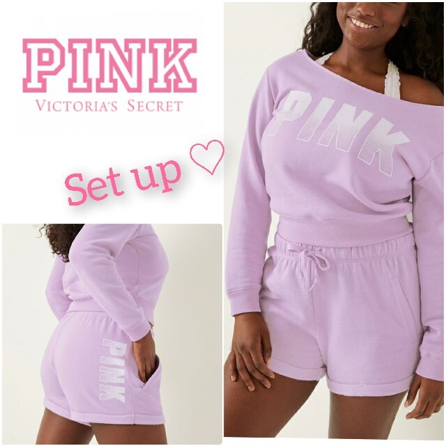 セール♡ヴィクトリアシークレット PINK セットアップ XS