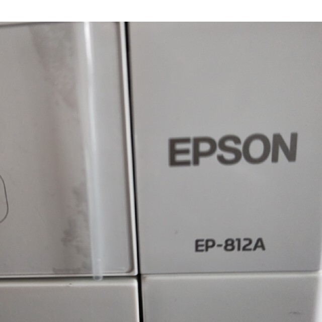 EPSON(エプソン)の【感謝‘s shop様】エプソンプリンター　EP-812A複合機　在宅ワークに♪ スマホ/家電/カメラのPC/タブレット(PC周辺機器)の商品写真