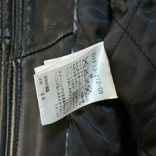 BURBERRY BLACK LABEL(バーバリーブラックレーベル)のはるのしっぽ様専用　バーバリー ブラックレーベルのライダ メンズのジャケット/アウター(レザージャケット)の商品写真