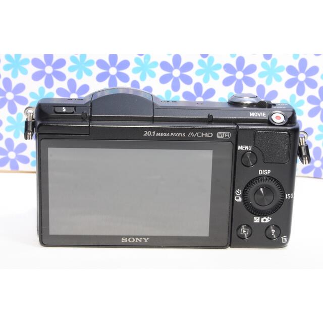 極美品❤️SONY α5000 パワーズームキット❤️Wi-Fi機能搭載❤ 満点の
