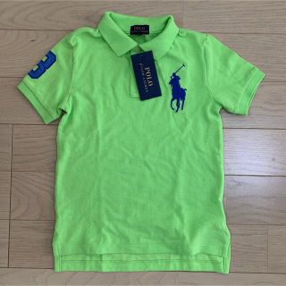 ポロラルフローレン(POLO RALPH LAUREN)のラルフローレン ポロシャツ キッズ　蛍光グリーン　130(Tシャツ/カットソー)