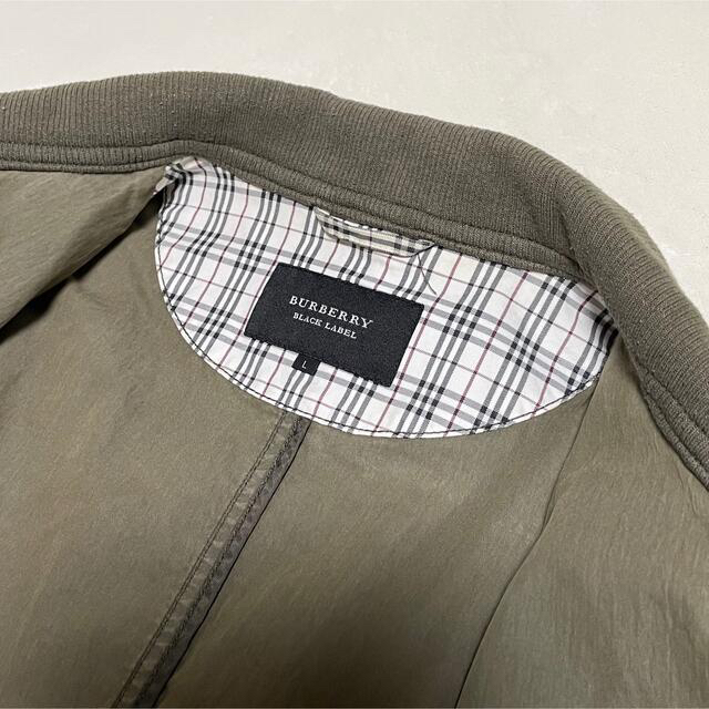 BURBERRY BLACK LABEL - バーバリーブラックレーベル ブルゾン L