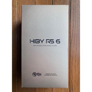 (最終値下げ) Hiby RS6 64GB デジタルオーディオプレーヤー(ポータブルプレーヤー)