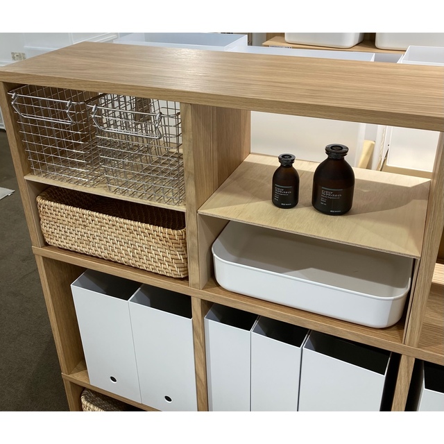 コの字棚 2セット 無印スタッキングシェルフ用 自作品の通販 by コの字棚 2セット 無印スタッキングシェルフ用 自作品の通販 by