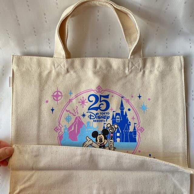 ディズニー 非売品 トートバッグ 25周年