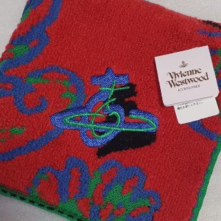 ヴィヴィアンウエストウッド(Vivienne Westwood)の値下げ📌vivenne Westwood☆大判タオルハンカチ(ハンカチ)