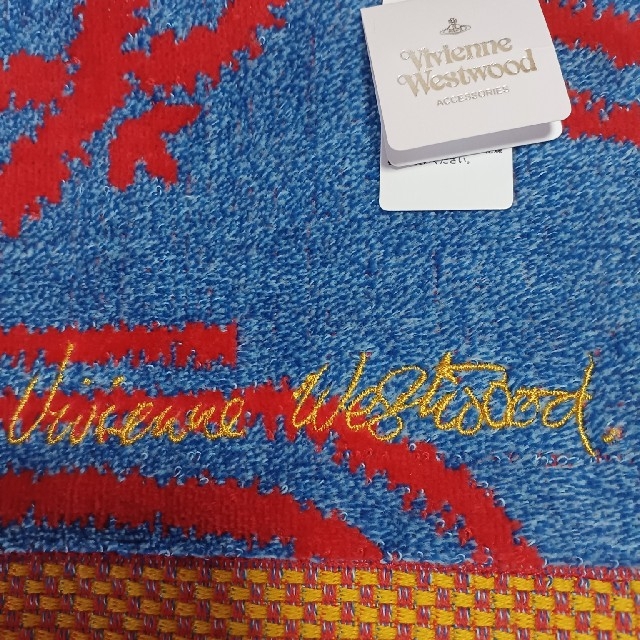 Vivienne Westwood(ヴィヴィアンウエストウッド)の値下げ📌vivenne Westwood☆大判タオルハンカチ レディースのファッション小物(ハンカチ)の商品写真