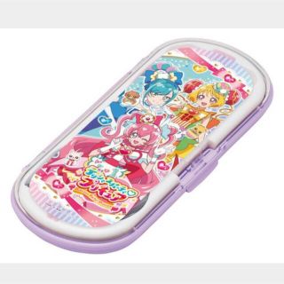 まっつん様用　デリシャスパーティ プリキュア トリオセット　ランチ巾着 ブルー(ランチボックス巾着)