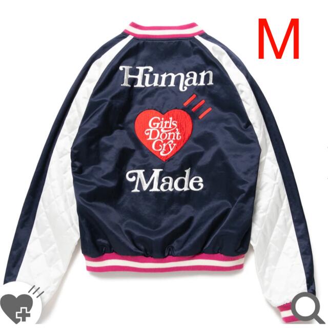 HUMAN MADE × Girls Don't Cry スカジャン M