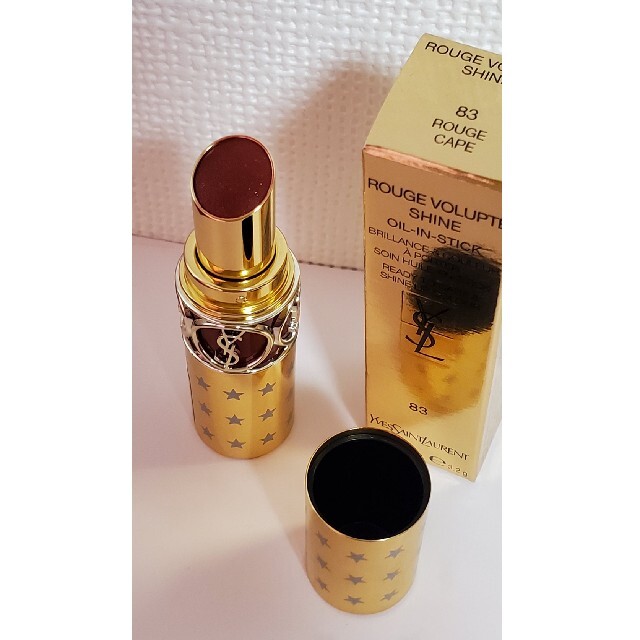 Yves Saint Laurent Beaute(イヴサンローランボーテ)の【3月末まで！限定品/新品未使用】イヴサンローラン  ヴォリュプテ シャイン コスメ/美容のベースメイク/化粧品(口紅)の商品写真