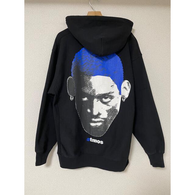 atmos(アトモス)のSAPEur atmos HEAD HOODIE BLACK 21FA-S メンズのトップス(パーカー)の商品写真