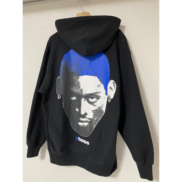 atmos(アトモス)のSAPEur atmos HEAD HOODIE BLACK 21FA-S メンズのトップス(パーカー)の商品写真