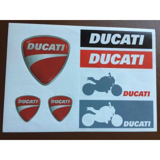 ドゥカティ(Ducati)の入手困難 非売品 ‼️DUCATI ドゥカティ ステッカー シール 送料込 希少(ステッカー)