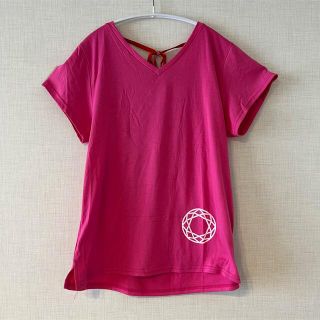 FEELCYCLE ロゴリボン レースアップTシャツ(Tシャツ(半袖/袖なし))