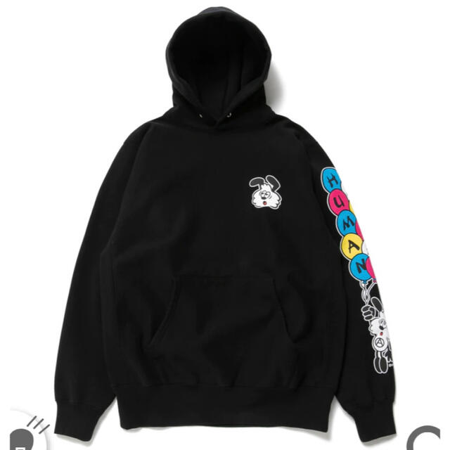 HUMAN MADE × Girls Don´t Cry HOODIE S 黒 HUMAN MADE × Girls Don´t Cry HOODIE S 黒