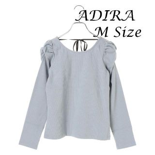 アディラ(ADIRA)の新品☆ADIRA バックリボントップス(カットソー(長袖/七分))