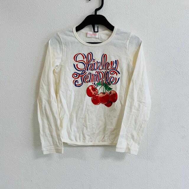 Shirley Temple(シャーリーテンプル)のシャーリーテンプル　チェリー　長袖ロンT 130 キッズ/ベビー/マタニティのキッズ服女の子用(90cm~)(Tシャツ/カットソー)の商品写真