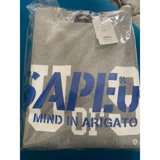 SAPEur サプール UofS TIGER SWEAT グレー XXL(スウェット)