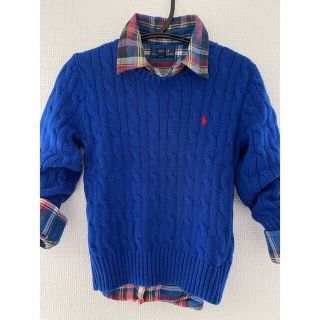 ポロラルフローレン(POLO RALPH LAUREN)のポロラルフローレン　チェックシャツ(ニット)