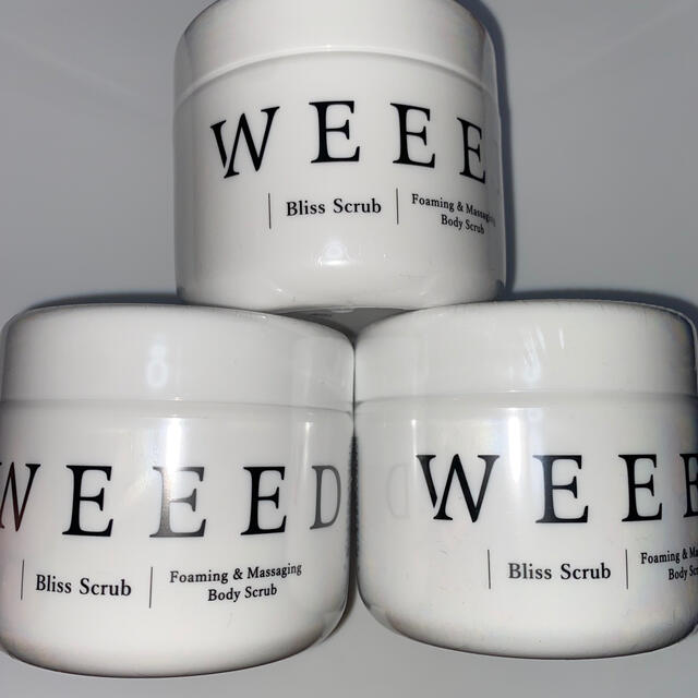 ☆新品未使用☆WEEED ブリススクラブ 360g 3個セット - オーラルケア