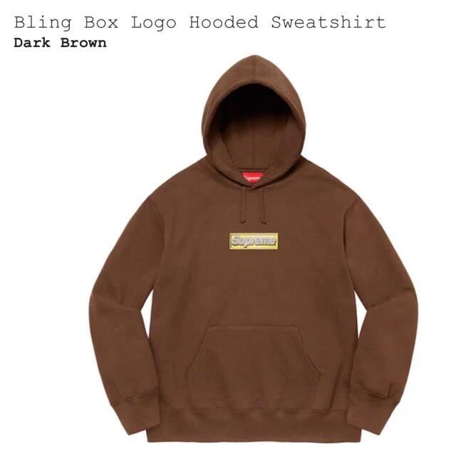 Bling Box Logo Hooded Sweatshirt L パーカー