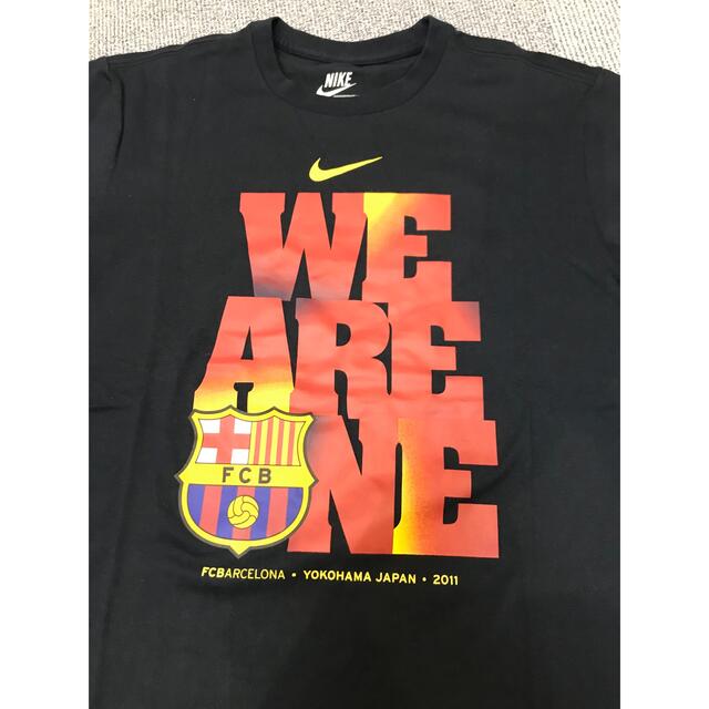 NIKE(ナイキ)のナイキ　バルセロナ　2011CWC優勝記念Tシャツ　新品　タグ付き スポーツ/アウトドアのサッカー/フットサル(ウェア)の商品写真