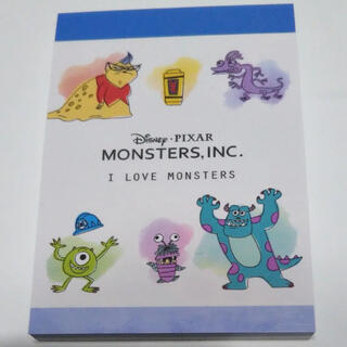 ディズニー(Disney)のモンスターズインク　メモ帳(ノート/メモ帳/ふせん)