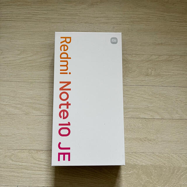 Xiaomi Redmi Note 10 JE XIG02 クロームシルバー