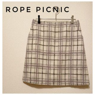 ロペピクニック(Rope' Picnic)の最終セール！！セミタイトスカート　ミニスカート 秋冬スカート(ミニスカート)