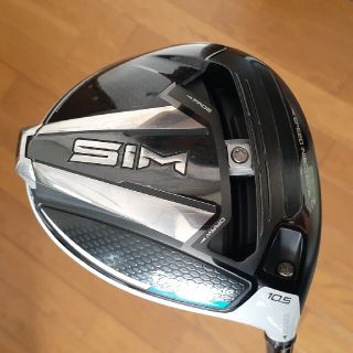 テーラーメイド(TaylorMade)のテーラーメイド　ドライバー　SIM  （ シャフト　テンセイシルバー　SR）(クラブ)