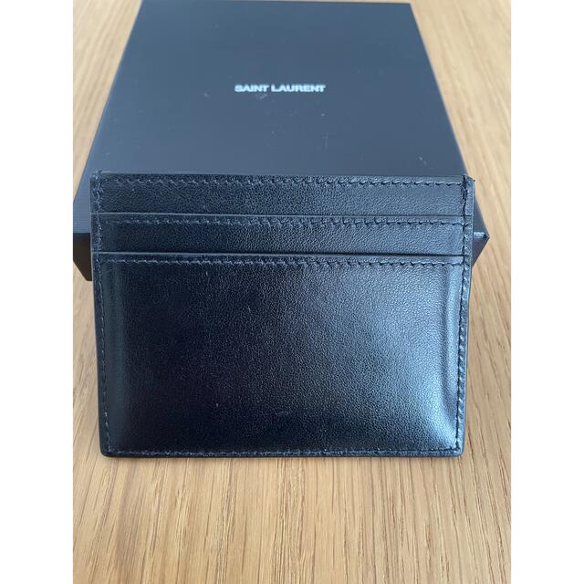 Saint Laurent(サンローラン)の【とっくん様専用】SAINT LAURENT パスケース 定期入れ カードケース メンズのファッション小物(名刺入れ/定期入れ)の商品写真