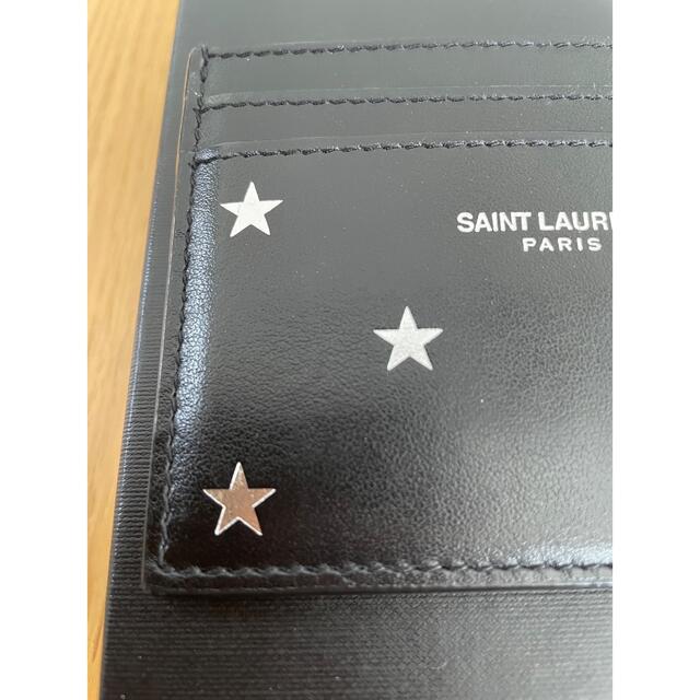 Saint Laurent(サンローラン)の【とっくん様専用】SAINT LAURENT パスケース 定期入れ カードケース メンズのファッション小物(名刺入れ/定期入れ)の商品写真