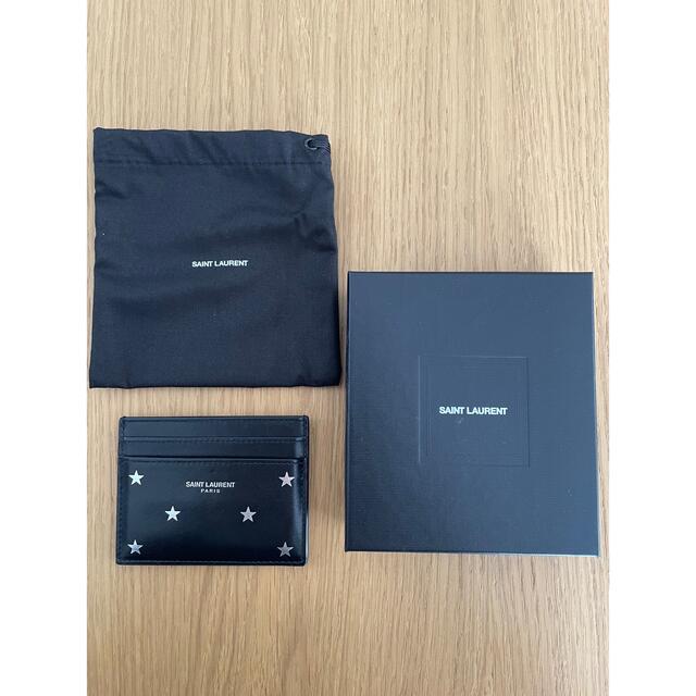 Saint Laurent(サンローラン)の【とっくん様専用】SAINT LAURENT パスケース 定期入れ カードケース メンズのファッション小物(名刺入れ/定期入れ)の商品写真