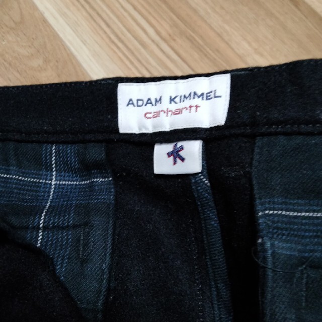 Adam Kimmel(アダムキメル)のアダムキメル　カーハート　adam kimmel carhartt 黒 メンズのパンツ(その他)の商品写真