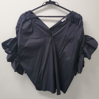 ダブルスタンダードクロージング(DOUBLE STANDARD CLOTHING)のダブスタ 袖フリル シャツ ブラウス(シャツ/ブラウス(半袖/袖なし))