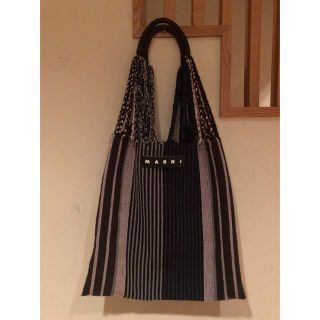 マルニ(Marni)の【レア】Marni Market ショッピングバッグ  アビス A4(トートバッグ)