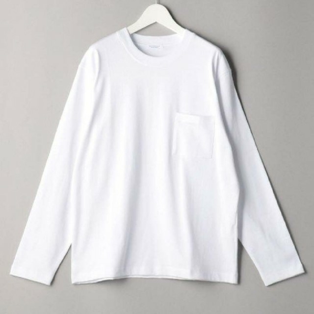 BEAUTY&YOUTH UNITED ARROWS(ビューティアンドユースユナイテッドアローズ)のBY クリスピーコットン 1POC カットソー メンズのトップス(Tシャツ/カットソー(七分/長袖))の商品写真